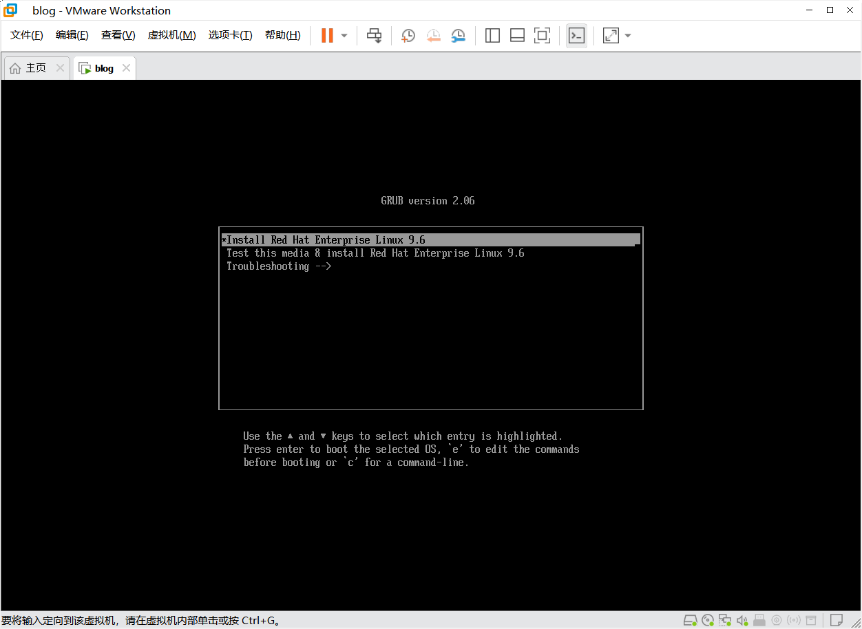 安装RHEL9.x操作系统